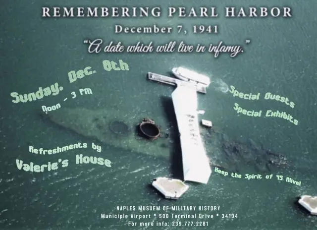 Photo for the story Remembering Pearl Harbor – December 7-8, 2019