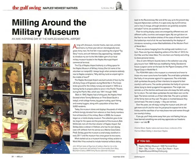 Photo for the story Milling Around the Military Museum