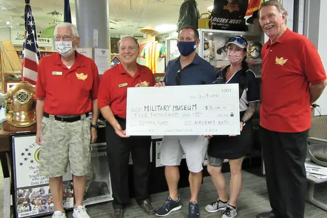 Photo for the story AMFRM Receives Donation from US Aircraft Expo